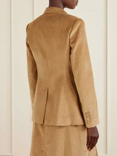 Gabriela Hearst Louisa Cotton Ribbed Blazer | Thumbnail 3 Gabriela Hearst Louisa Cotton Ribbed Blazer | Thumbnail 3