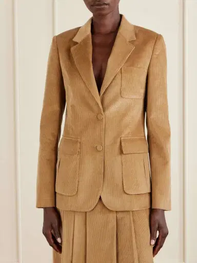 Gabriela Hearst Louisa Cotton Ribbed Blazer | Thumbnail 5 Gabriela Hearst Louisa Cotton Ribbed Blazer | Thumbnail 5