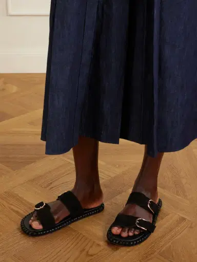 Gabriela Hearst Sage Suede Flats | Thumbnail 2 Gabriela Hearst Sage Suede Flats | Thumbnail 2