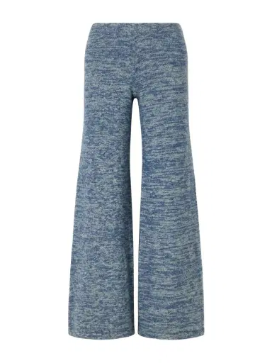 The Elder Statesman Nimbus Knitted Cashmere And Silk-blend Wide-leg Pants | Thumbnail 1 The Elder Statesman Nimbus Knitted Cashmere And Silk-blend Wide-leg Pants | Thumbnail 1