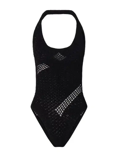 Suzie Kondi Rhea Crocheted Halterneck One-piece | Thumbnail 1 Suzie Kondi Rhea Crocheted Halterneck One-piece | Thumbnail 1