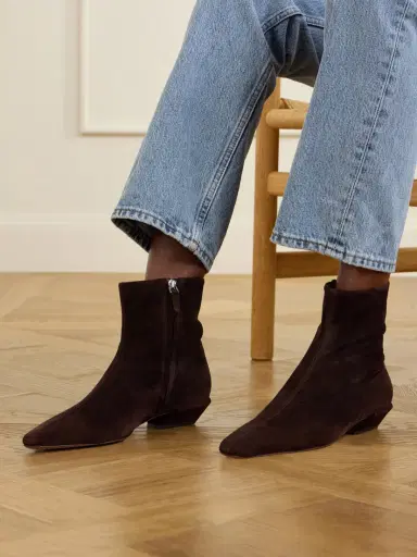 Paris Texas Bettina 25 Suede Ankle Boots | Thumbnail 2 Paris Texas Bettina 25 Suede Ankle Boots | Thumbnail 2