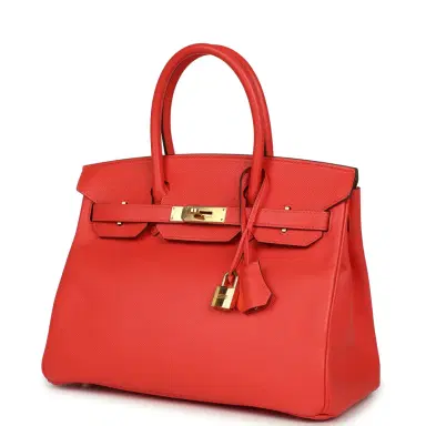 HERMÈS Pre-owned Hermes Birkin 30 Rose Jaipur Epsom Gold Hardware | Thumbnail 5 HERMÈS Pre-owned Hermes Birkin 30 Rose Jaipur Epsom Gold Hardware | Thumbnail 5