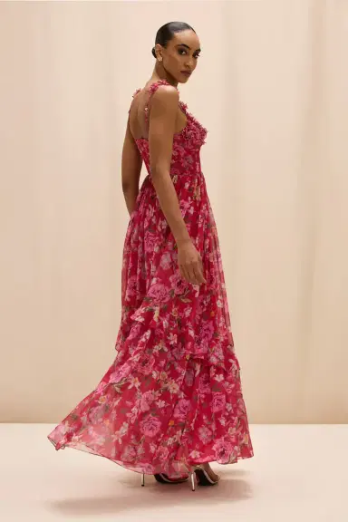 PatBo PEONY CORSET MAXI DRESS | Thumbnail 3 PatBo PEONY CORSET MAXI DRESS | Thumbnail 3