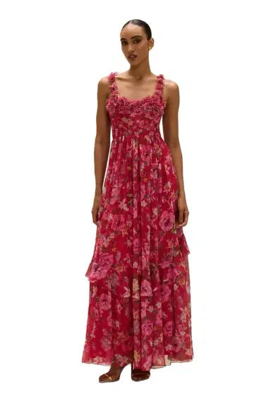 PatBo PEONY CORSET MAXI DRESS | Thumbnail 1 PatBo PEONY CORSET MAXI DRESS | Thumbnail 1