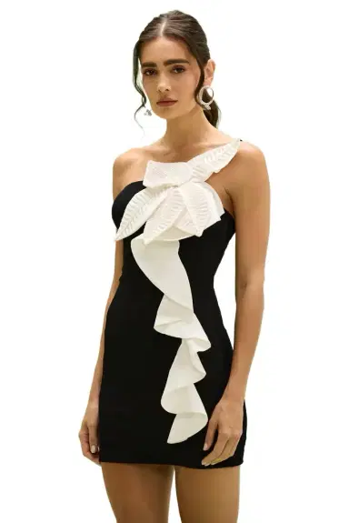 PatBo TAFFETA TARSILA MINI DRESS | Thumbnail 1 PatBo TAFFETA TARSILA MINI DRESS | Thumbnail 1