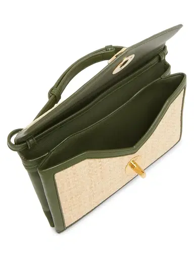 Bottega Veneta Women's Raffia Clutch - Natural Shade | Thumbnail 3 Bottega Veneta Women's Raffia Clutch - Natural Shade | Thumbnail 3