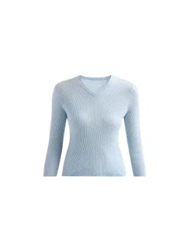 Vince Women's Cashmere-Silk V-Neck Top | Thumbnail 1 Vince Women's Cashmere-Silk V-Neck Top | Thumbnail 1