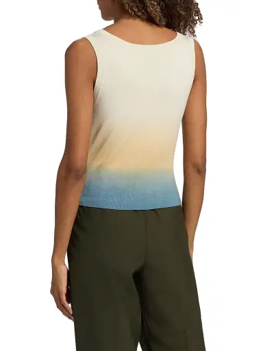 3.1 Phillip Lim Women's Ombré Knit Scoop Tank - Storm Canyon Multi - Size Large | Thumbnail 5 3.1 Phillip Lim Women's Ombré Knit Scoop Tank - Storm Canyon Multi - Size Large | Thumbnail 5