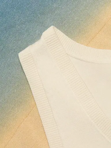 3.1 Phillip Lim Women's Ombré Knit Scoop Tank - Storm Canyon Multi - Size Large | Thumbnail 7 3.1 Phillip Lim Women's Ombré Knit Scoop Tank - Storm Canyon Multi - Size Large | Thumbnail 7
