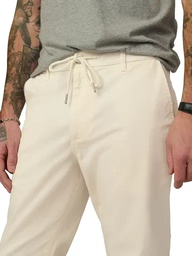Joe's Jeans Men's The Laird Stretch Cotton Drawstring Pants - Sea Salt - Size XXL | Thumbnail 6 Joe's Jeans Men's The Laird Stretch Cotton Drawstring Pants - Sea Salt - Size XXL | Thumbnail 6