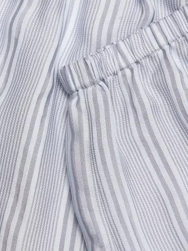 Frame Women's The Stripe Silk Lace-Trim Shorts | Thumbnail 7 Frame Women's The Stripe Silk Lace-Trim Shorts | Thumbnail 7