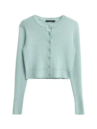 Toccin Women's Zoe Fitted Crop Cardigan | Thumbnail 1 Toccin Women's Zoe Fitted Crop Cardigan | Thumbnail 1