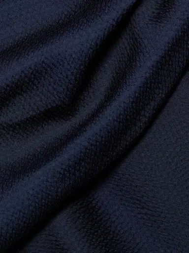 Amsale Women's Draped Asymmetric Cocktail Dress - Navy | Thumbnail 7 Amsale Women's Draped Asymmetric Cocktail Dress - Navy | Thumbnail 7