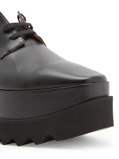 Stella McCartney Women's Elyse 75MM Cut-Out Platform Derbys - Black - Size 11 | Thumbnail 6 Stella McCartney Women's Elyse 75MM Cut-Out Platform Derbys - Black - Size 11 | Thumbnail 6