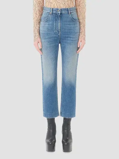 Valentino Garavani Women's Denim Pants - Denim - Size 24 | Thumbnail 3 Valentino Garavani Women's Denim Pants - Denim - Size 24 | Thumbnail 3