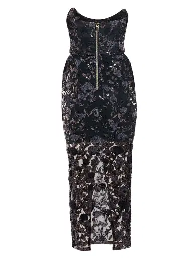 Zhivago Women's Roses & Their Ashes Cocktail Dress - Black | Thumbnail 2 Zhivago Women's Roses & Their Ashes Cocktail Dress - Black | Thumbnail 2