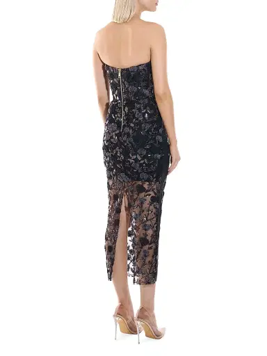 Zhivago Women's Roses & Their Ashes Cocktail Dress - Black | Thumbnail 5 Zhivago Women's Roses & Their Ashes Cocktail Dress - Black | Thumbnail 5