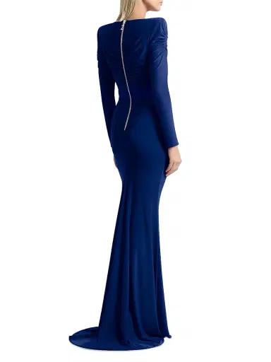 Zhivago Women's The Bloom Gathered Jersey Gown - Midnight - Size 12 | Thumbnail 5 Zhivago Women's The Bloom Gathered Jersey Gown - Midnight - Size 12 | Thumbnail 5