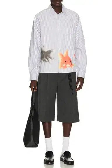 VANDYTHEPINK Goldfish Button Down Shirt | Thumbnail 4 VANDYTHEPINK Goldfish Button Down Shirt | Thumbnail 4