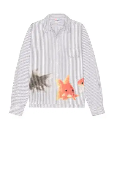 VANDYTHEPINK Goldfish Button Down Shirt | Thumbnail 5 VANDYTHEPINK Goldfish Button Down Shirt | Thumbnail 5