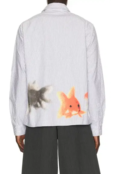 VANDYTHEPINK Goldfish Button Down Shirt | Thumbnail 9 VANDYTHEPINK Goldfish Button Down Shirt | Thumbnail 9