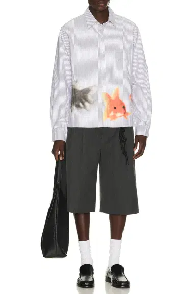 VANDYTHEPINK Goldfish Button Down Shirt | Thumbnail 10 VANDYTHEPINK Goldfish Button Down Shirt | Thumbnail 10