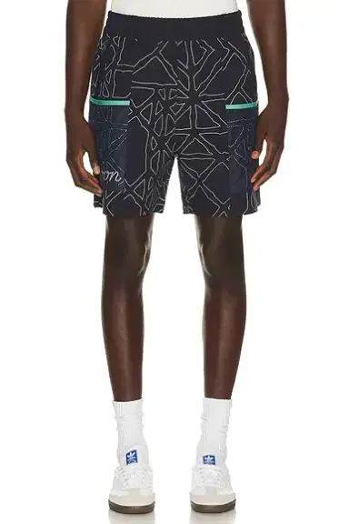 Malbon Mesh Basket Shorts | Thumbnail 1 Malbon Mesh Basket Shorts | Thumbnail 1