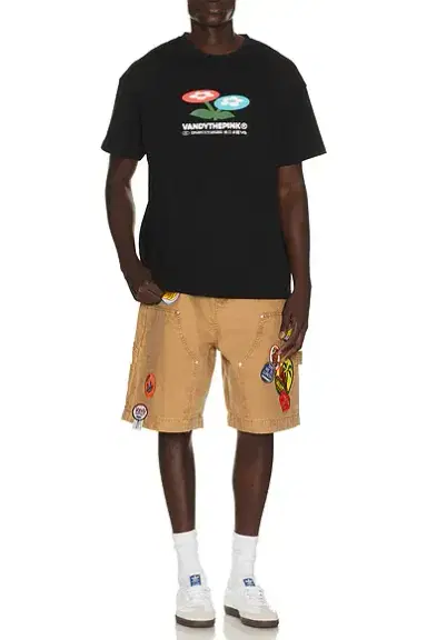 VANDYTHEPINK Patched Canvas Shorts | Thumbnail 4 VANDYTHEPINK Patched Canvas Shorts | Thumbnail 4
