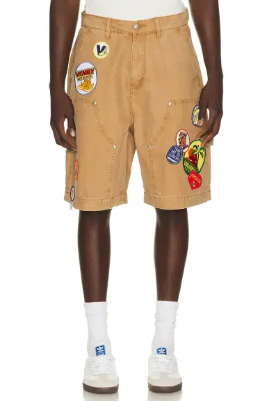 VANDYTHEPINK Patched Canvas Shorts | Thumbnail 7 VANDYTHEPINK Patched Canvas Shorts | Thumbnail 7