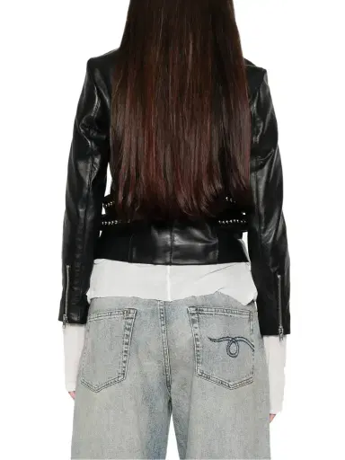 R13 Lou Studded Leather Jacket | Thumbnail 4 R13 Lou Studded Leather Jacket | Thumbnail 4