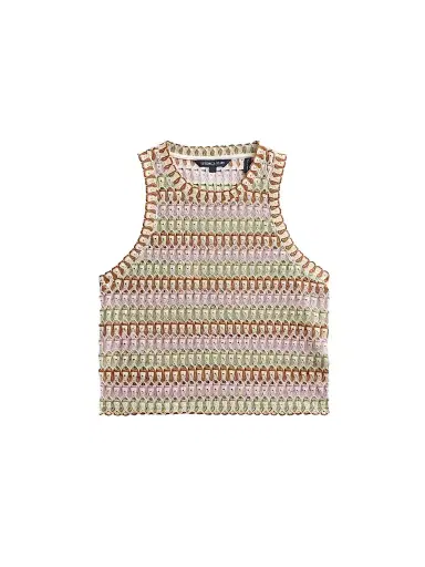 Veronica Beard Women's Rhett Knit Tank - Deep Ochre Dove | Thumbnail 1 Veronica Beard Women's Rhett Knit Tank - Deep Ochre Dove | Thumbnail 1