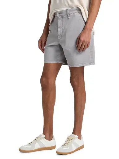 rag & bone Men's Classic Aero Stretch Shorts - Bed Faded Grey | Thumbnail 4 rag & bone Men's Classic Aero Stretch Shorts - Bed Faded Grey | Thumbnail 4