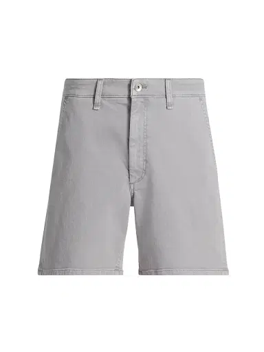 rag & bone Men's Classic Aero Stretch Shorts - Bed Faded Grey | Thumbnail 1 rag & bone Men's Classic Aero Stretch Shorts - Bed Faded Grey | Thumbnail 1