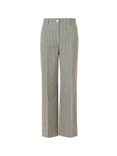 Akris punto Women's Chiara Seersucker Crop Pants | Thumbnail 1 Akris punto Women's Chiara Seersucker Crop Pants | Thumbnail 1