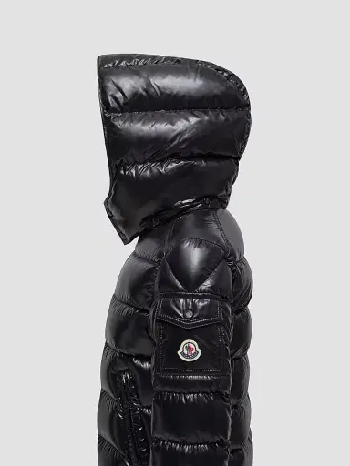 Moncler Little Boy's & Boy's New Maya Zip Up Jacket - Black | Thumbnail 3 Moncler Little Boy's & Boy's New Maya Zip Up Jacket - Black | Thumbnail 3