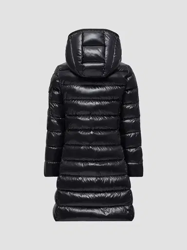 Moncler Little Girl's & Girl's Moka Puffer Jacket - Black - Size 14 | Thumbnail 2 Moncler Little Girl's & Girl's Moka Puffer Jacket - Black - Size 14 | Thumbnail 2