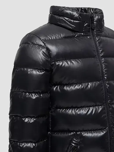 Moncler Little Girl's & Girl's Moka Puffer Jacket - Black - Size 14 | Thumbnail 4 Moncler Little Girl's & Girl's Moka Puffer Jacket - Black - Size 14 | Thumbnail 4