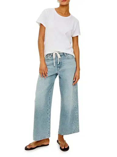 RAILS Women's Angeleno Cotton Crop Jeans - Soleil Laser | Thumbnail 2 RAILS Women's Angeleno Cotton Crop Jeans - Soleil Laser | Thumbnail 2