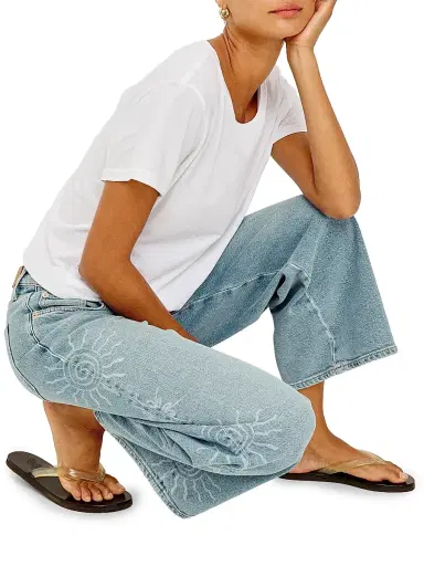 RAILS Women's Angeleno Cotton Crop Jeans - Soleil Laser | Thumbnail 8 RAILS Women's Angeleno Cotton Crop Jeans - Soleil Laser | Thumbnail 8