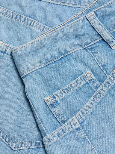L'Agence Women's Kyra Cotton High-Rise Denim Shorts - Seattle - Size 32 | Thumbnail 7 L'Agence Women's Kyra Cotton High-Rise Denim Shorts - Seattle - Size 32 | Thumbnail 7