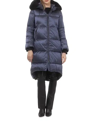 Gorski Women's Apres-Ski Jacket - Ocean Blue | Thumbnail 2 Gorski Women's Apres-Ski Jacket - Ocean Blue | Thumbnail 2