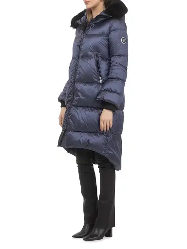 Gorski Women's Apres-Ski Jacket - Ocean Blue | Thumbnail 3 Gorski Women's Apres-Ski Jacket - Ocean Blue | Thumbnail 3