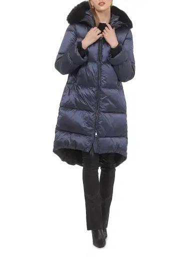 Gorski Women's Apres-Ski Jacket - Ocean Blue | Thumbnail 5 Gorski Women's Apres-Ski Jacket - Ocean Blue | Thumbnail 5