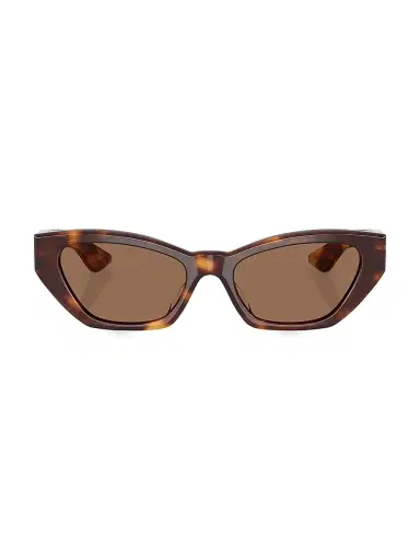 Oliver Peoples Women's x Khaite 53MM Cat-Eye Sunglasses - Brown | Thumbnail 2 Oliver Peoples Women's x Khaite 53MM Cat-Eye Sunglasses - Brown | Thumbnail 2