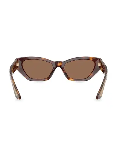 Oliver Peoples Women's x Khaite 53MM Cat-Eye Sunglasses - Brown | Thumbnail 4 Oliver Peoples Women's x Khaite 53MM Cat-Eye Sunglasses - Brown | Thumbnail 4