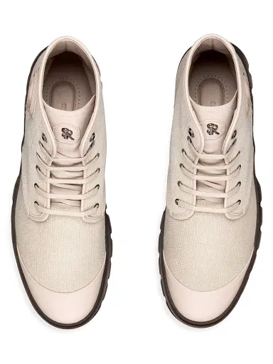 Stefano Ricci Men's Sophisticated Leather Ankle Boots - Beige | Thumbnail 3 Stefano Ricci Men's Sophisticated Leather Ankle Boots - Beige | Thumbnail 3