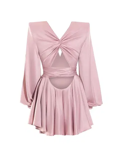 Zhivago Women's The Fading Hour Minidress - Blush | Thumbnail 3 Zhivago Women's The Fading Hour Minidress - Blush | Thumbnail 3