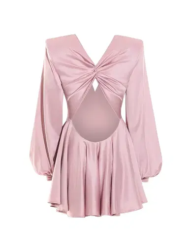 Zhivago Women's The Fading Hour Minidress - Blush | Thumbnail 4 Zhivago Women's The Fading Hour Minidress - Blush | Thumbnail 4