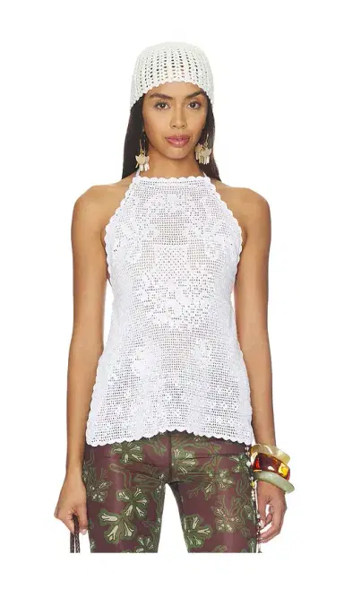 KETTEL ATELIER Finka Crochet Top | Thumbnail 2 KETTEL ATELIER Finka Crochet Top | Thumbnail 2
